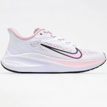 نایک ایر زوم وین فلو سفید صورتی (7 Nike Air Zoom Winflo)